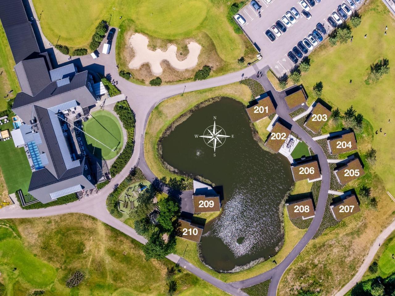 Halmstad Golfarena Hotell & Laegenheter Strandlida エクステリア 写真